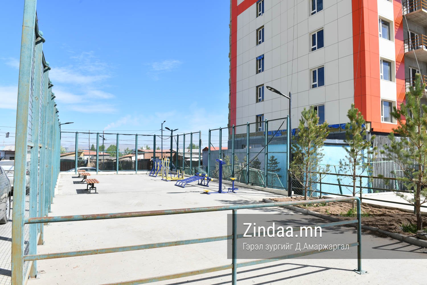 "Гарден вилла" хотхоны хүүхдийн тоглоомын талбай