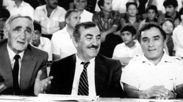 Шахрудин Шамхалов, Мустафa Дагистанлы, Али Алиев