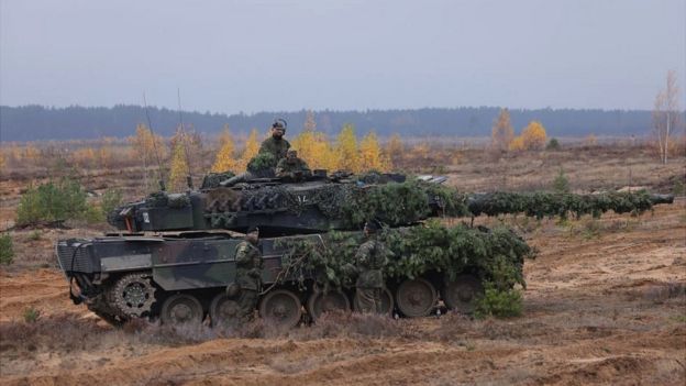 "Leopard" танк 