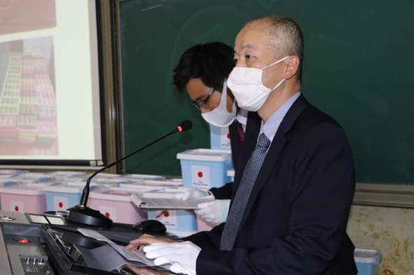 Япон Улсын хэргийг түр хамаарагч Ш.Кикүма мэндчилгээ дэвшүүлэв.